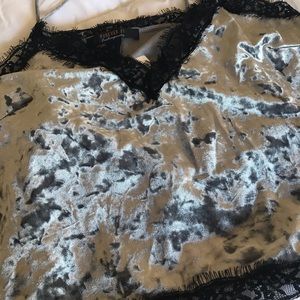 Velvet tank top